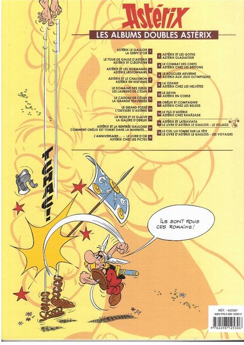 Aperçu de l'album Astérix (Int. 2T France Loisirs) tome 16 - Astérix et Latraviata / Le livre d'Astérix le gaulois - le village
