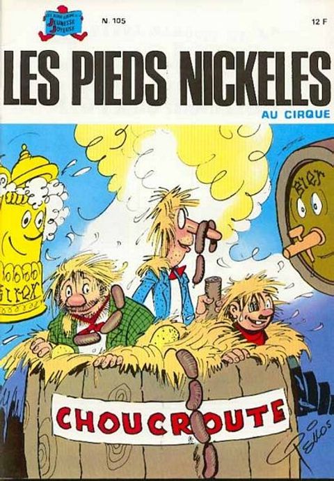 Couverture de l'album Les Pieds Nickelés au Cirque