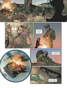 Aperçu 5 de l'album Les Grandes Batailles de Chars  tome 5 - No man's land
