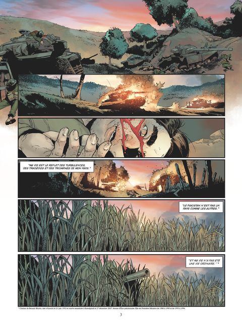 Aperçu de l'album Les Grandes Batailles de Chars  tome 5 - No man's land