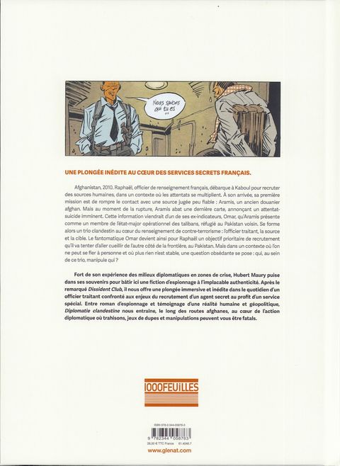 Aperçu de l'album Diplomatie Clandestine