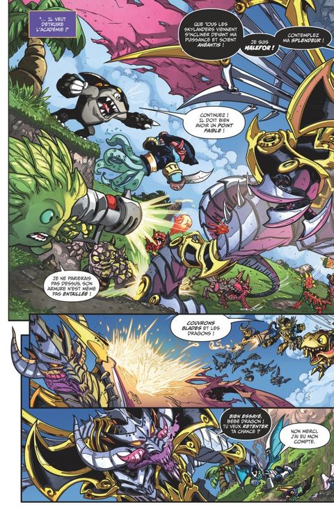 Aperçu de l'album Skylanders tome 5 - Le Retour du Roi Dragon (2ème Partie)