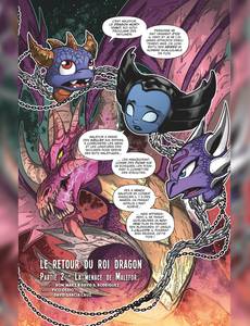 Aperçu 3 de l'album Skylanders tome 5 - Le Retour du Roi Dragon (2ème Partie)