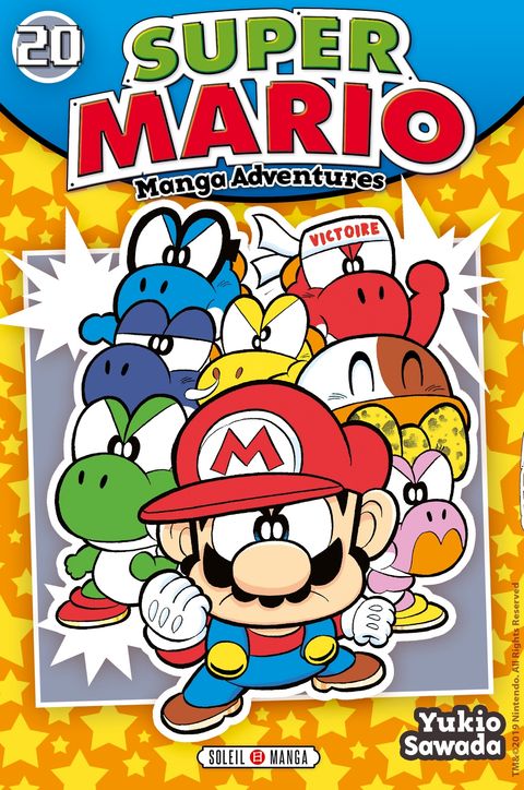 Couverture de l'album Super Mario - Manga Adventures