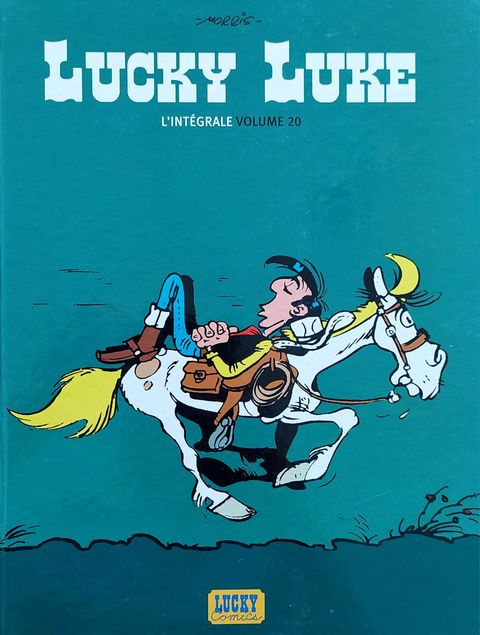 Couverture de l'album L'intégrale 20 (Le Pony Express - L'amnésie des Dalton - Chasse aux fantômes)