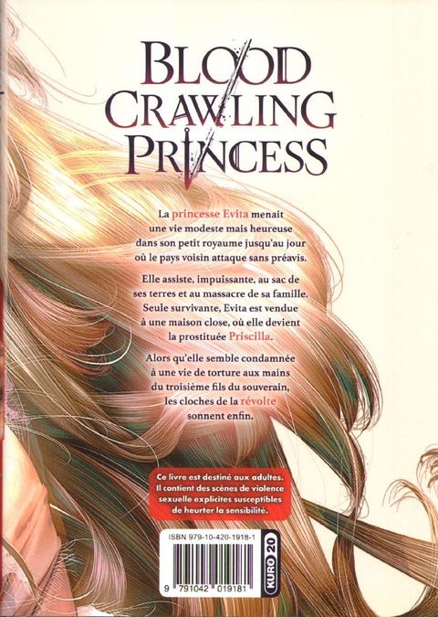 Aperçu de l'album Blood-Crawling Princess tome 1