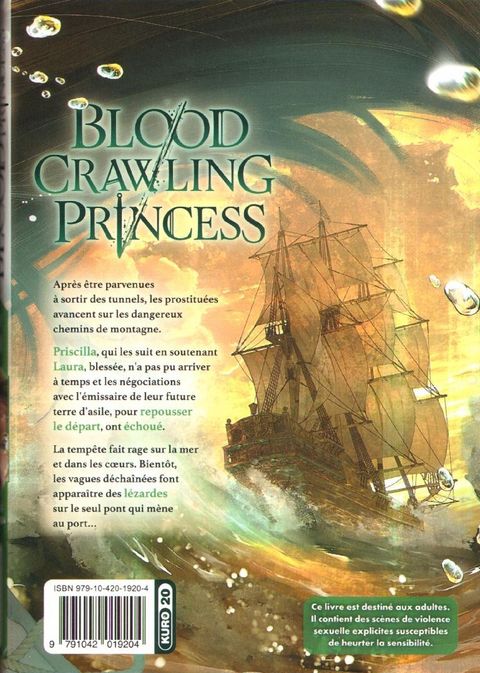 Aperçu de l'album Blood-Crawling Princess tome 3