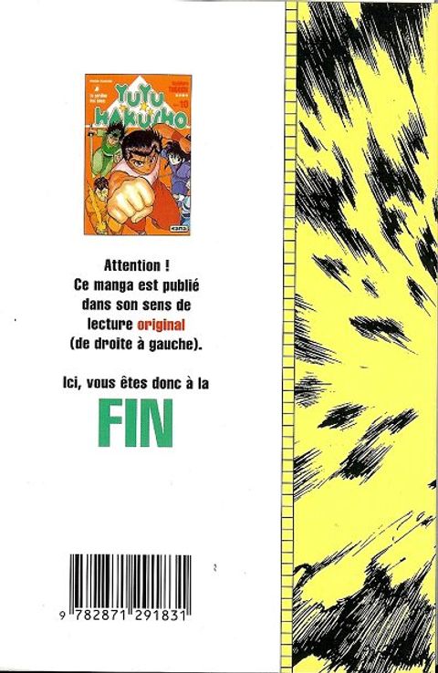 Aperçu de l'album Yuyu Hakusho tome 10