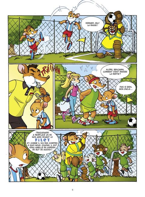 Aperçu de l'album Geronimo Stilton tome 6 - On A Sauvé les Jeux Olympiques !