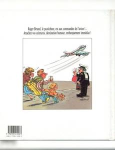 Aperçu 2 de l'album Roger Brunel (One-Shot Humour) tome 1990 - Ciel, mon avion !