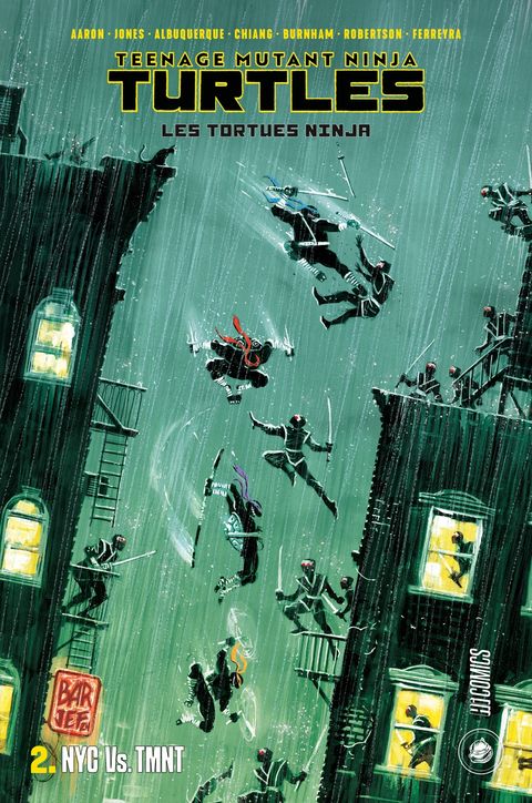Couverture de l'album NYC Vs. TMNT