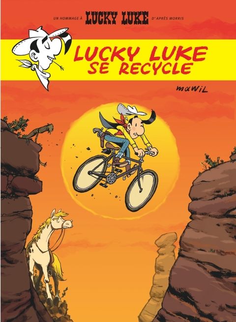 Couverture de l'album Lucky Luke se recycle