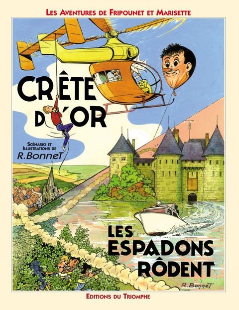 Couverture de l'album Crête d'Or, les Espadons Rôdent