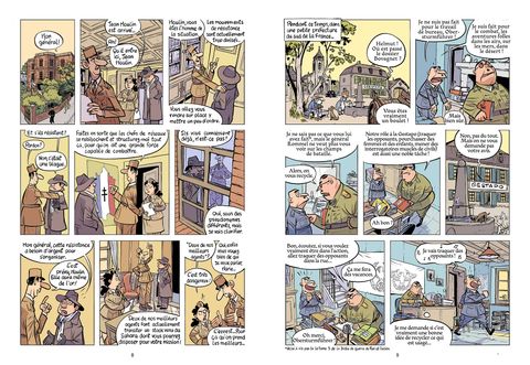 Aperçu de l'album La drôle de guerre de Papi et Lucien tome 4 - Opération : Résistance !