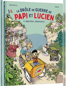 Aperçu 1 de l'album La drôle de guerre de Papi et Lucien tome 4 - Opération : Résistance !