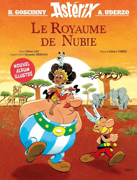 Couverture de l'album Astérix - Le royaume de Nubie