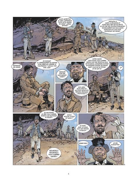 Aperçu de l'album Fortunes de mer tome 3 - La Méduse