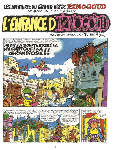Aperçu de l'album Iznogoud tome 15 - L'Enfance d'Iznogoud