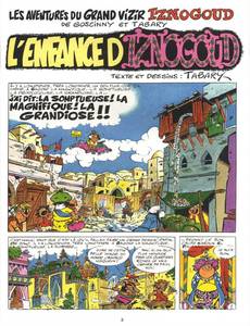 Aperçu 3 de l'album Iznogoud tome 15 - L'Enfance d'Iznogoud