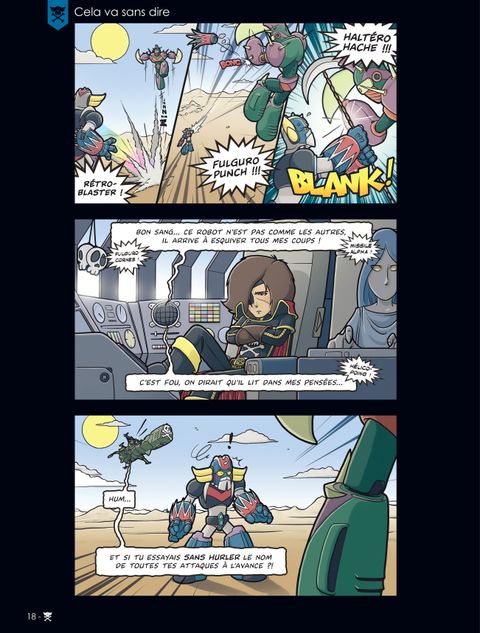 Aperçu de l'album Shonen Avengers