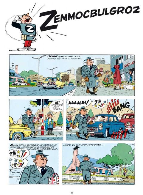 Aperçu de l'album Spirou et Fantasio (Diptyque) tome 1 - Z comme Zorglub - l'Ombre du Z