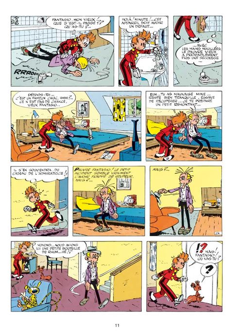 Aperçu de l'album Spirou et Fantasio (Diptyque) tome 1 - Z comme Zorglub - l'Ombre du Z