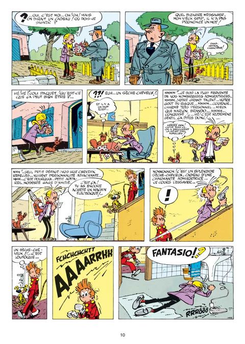 Aperçu de l'album Spirou et Fantasio (Diptyque) tome 1 - Z comme Zorglub - l'Ombre du Z