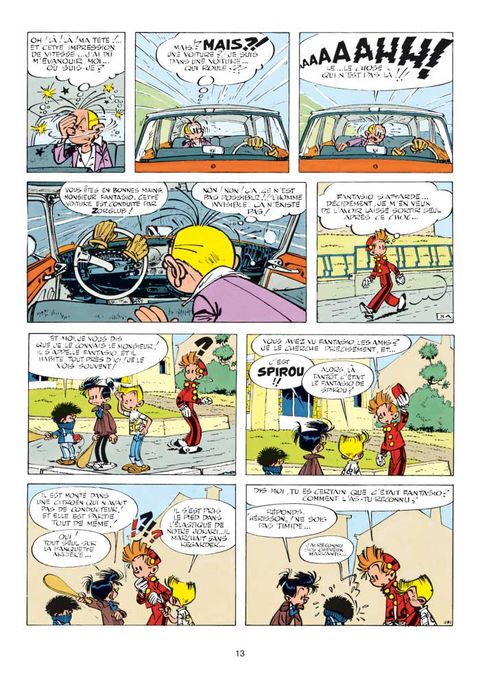 Aperçu de l'album Spirou et Fantasio (Diptyque) tome 1 - Z comme Zorglub - l'Ombre du Z