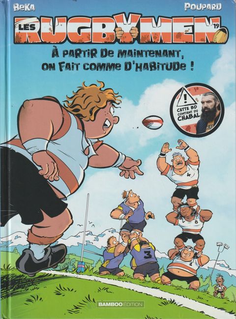 Couverture de l'album Les Rugbymen tome 19 - A partir de maintenant, on fait comme d'habitude !