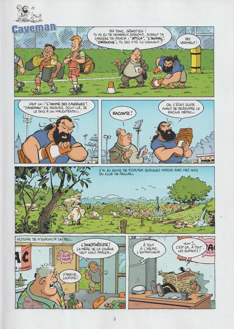 Aperçu de l'album Les Rugbymen tome 19 - A partir de maintenant, on fait comme d'habitude !