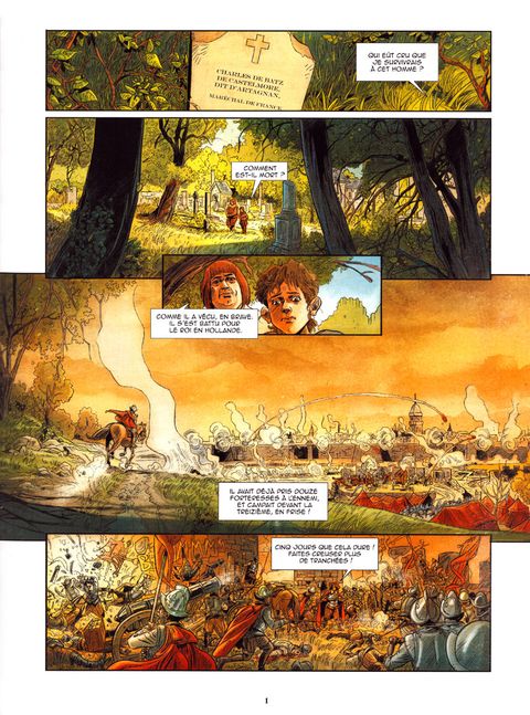 Aperçu de l'album Les Trois Mousquetaires (Delalande) tome 3 - Le vicomte de Braguelonne (Troisième époque)