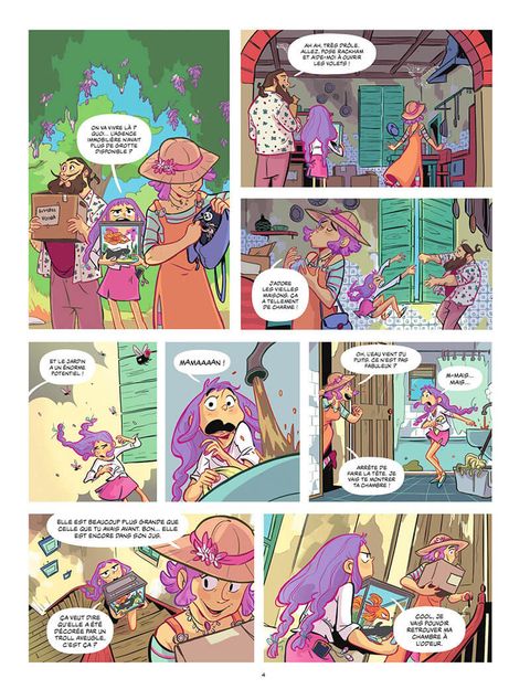 Aperçu de l'album Louise et ballerine tome 1 - Rat des villes, rat des champs