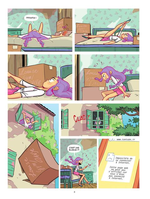 Aperçu de l'album Louise et ballerine tome 1 - Rat des villes, rat des champs