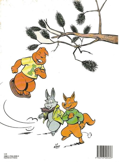 Aperçu de l'album Hector le castor. Aventure du fer blanc tome 2 - La Menace de Zénon (Hector le castor)