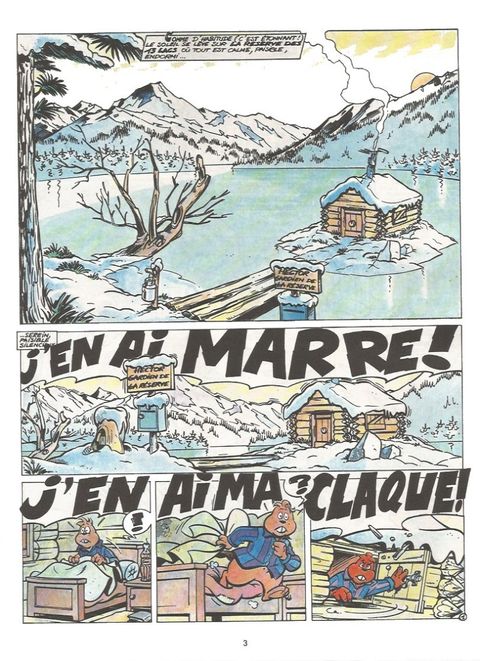 Aperçu de l'album Hector le castor. Aventure du fer blanc tome 2 - La Menace de Zénon (Hector le castor)