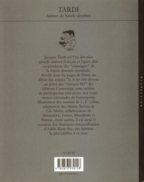 Aperçu de l'album Tardi - Entretien avec Numa Sadoul