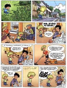 Aperçu 4 de l'album Cédric tome 13 - Papa, je veux un cheval !