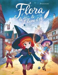 Couverture de la série Flora et la plume d'or - Le Souffle des Commencements - 1