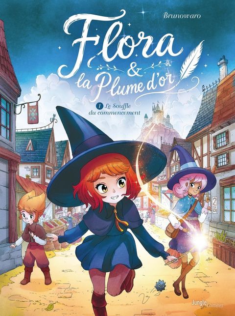 Couverture de l'album Flora et la plume d'or - Le Souffle des Commencements - 1