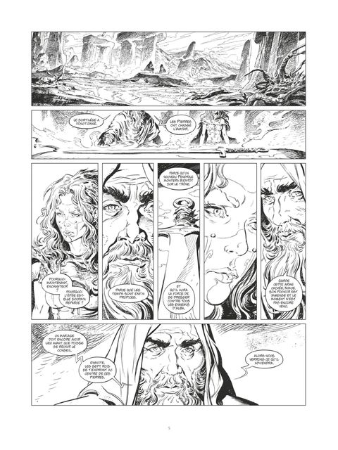 Aperçu de l'album Pendragon tome 2 - Le conseil des Rois