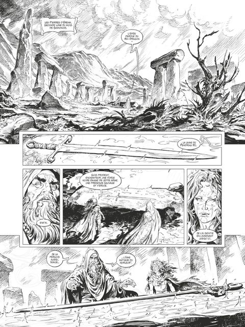 Aperçu de l'album Pendragon tome 2 - Le conseil des Rois