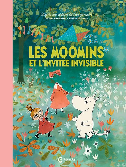 Couverture de l'album Les Moomins et l'invitée invisible