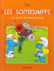 Couverture de l'album La schtroumpfette (+ La faim des schtroumpfs)