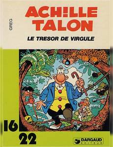 Couverture de l'album Achille Talon et le trésor de Virgule