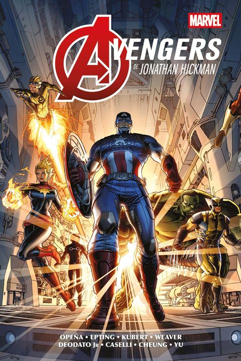 Couverture de l'album Avengers de Jonathan Hickman