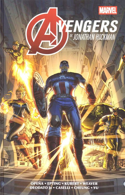 Couverture de l'album Avengers de Jonathan Hickman