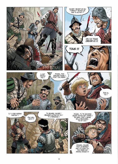 Aperçu de l'album L'or des Fous tome 2 - Par le Feu et par le Sang