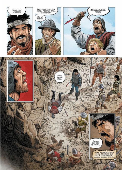 Aperçu de l'album L'or des Fous tome 2 - Par le Feu et par le Sang