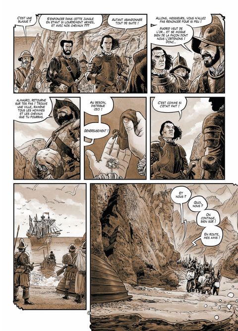 Aperçu de l'album L'or des Fous tome 2 - Par le Feu et par le Sang