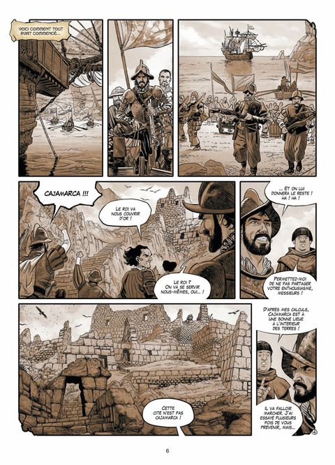 Aperçu de l'album L'or des Fous tome 2 - Par le Feu et par le Sang